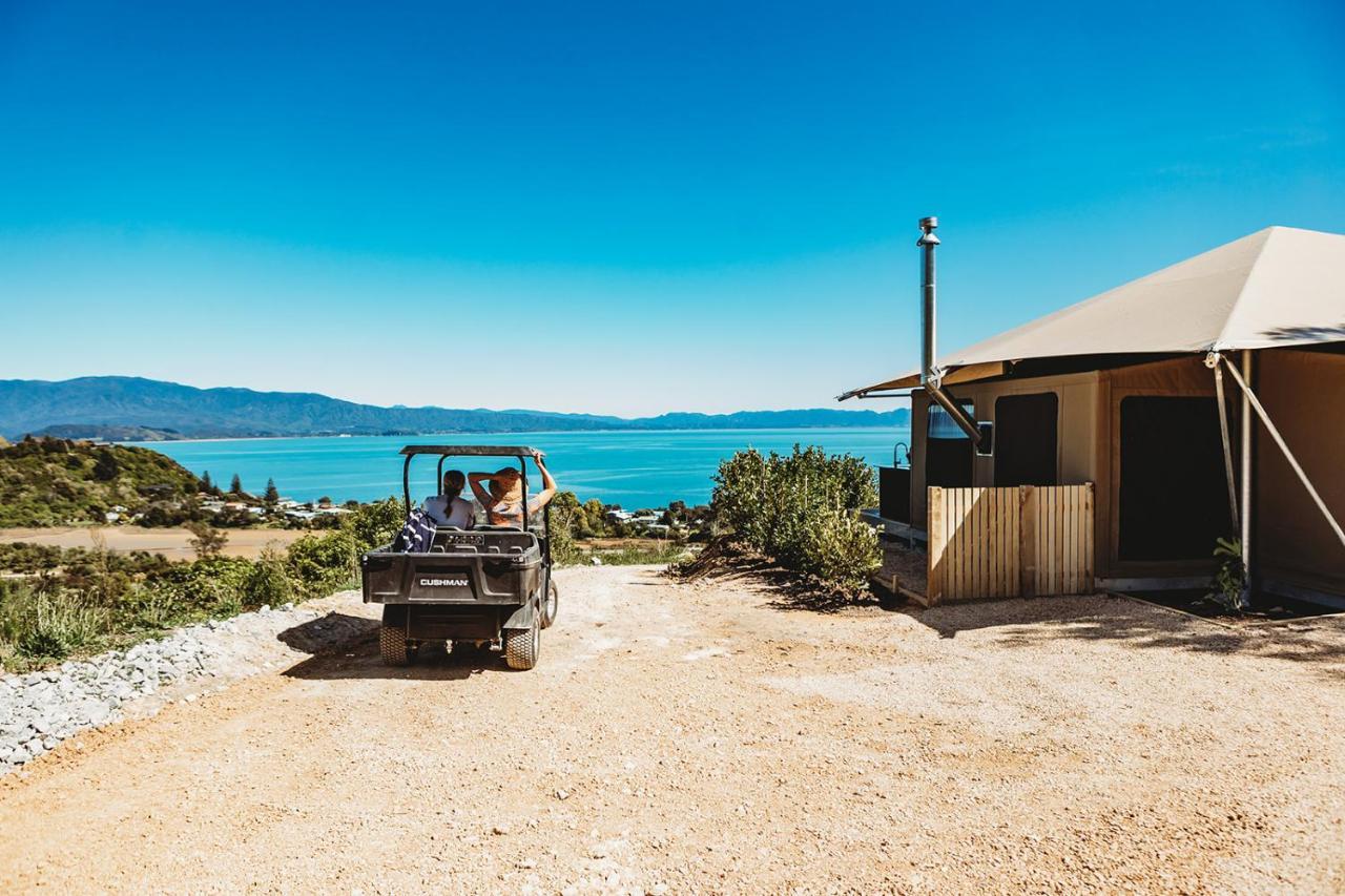 فندق Drift Off Grid Luxury Eco Glamping Tarakohe المظهر الخارجي الصورة
