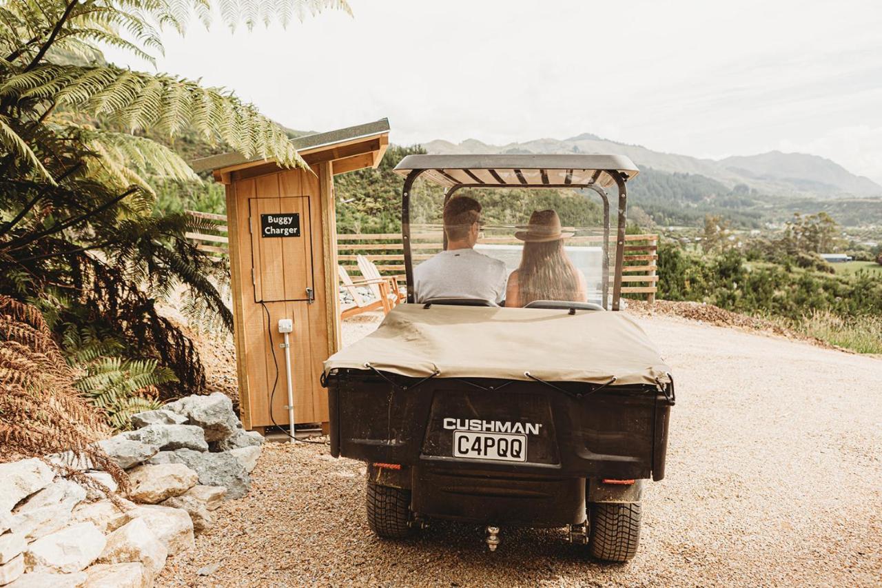 فندق Drift Off Grid Luxury Eco Glamping Tarakohe المظهر الخارجي الصورة